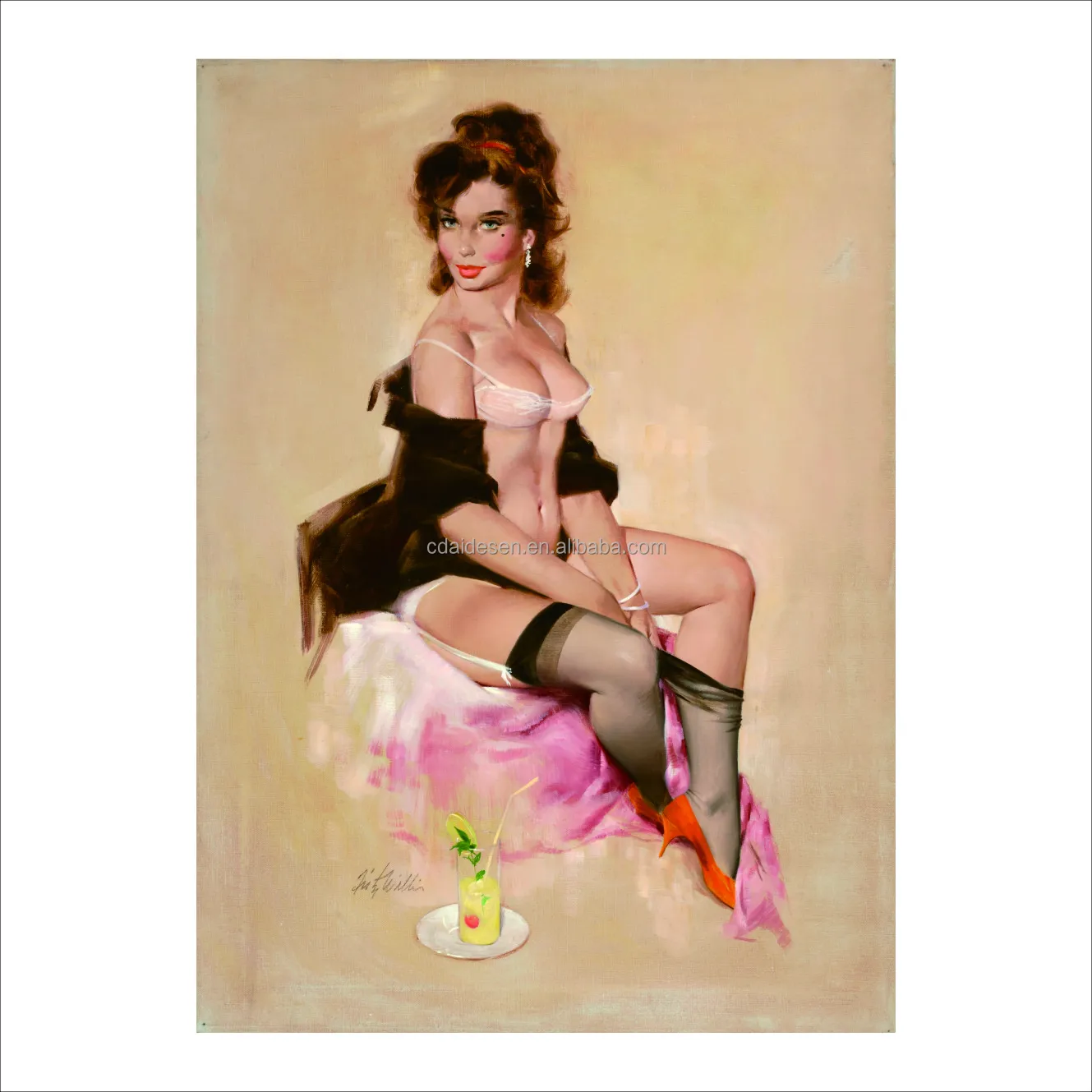 Only Girl To Girl Xxxx - Mindblowing Women Nude Figures Wall Art Oil Painting On Canvas Erotic  Modern Portrait Home Decoration Wall Art - Buy Xxxx Art And Craft For Waste  Materials Gifts,Sexy Girl Figurines Statue Poster Craft,Porn