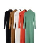 Ladies Sweater High Quality Luxury Fashion Ladies Sweater Slim Custom Long Skirt Knitted Dress Designer Sweater