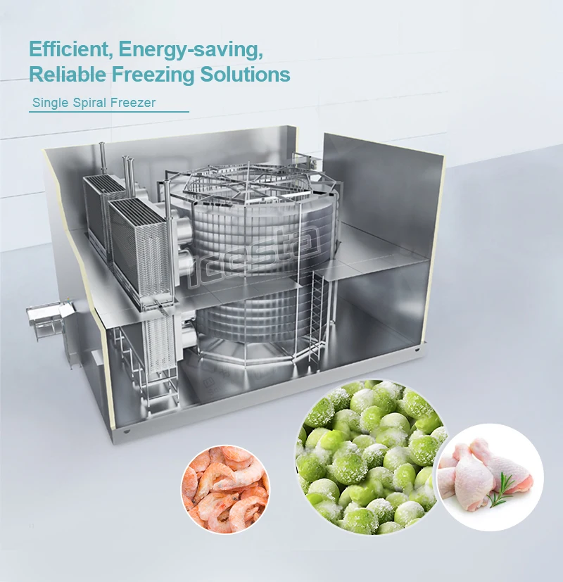 Spiral Freezer, ICESTA, 220V, Stainless Steel 304 - detail 2