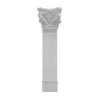 Artistic Outdoor Artistic Gypsum Plastic PU Roman Pillar For Indoor And Outdoor Decoration