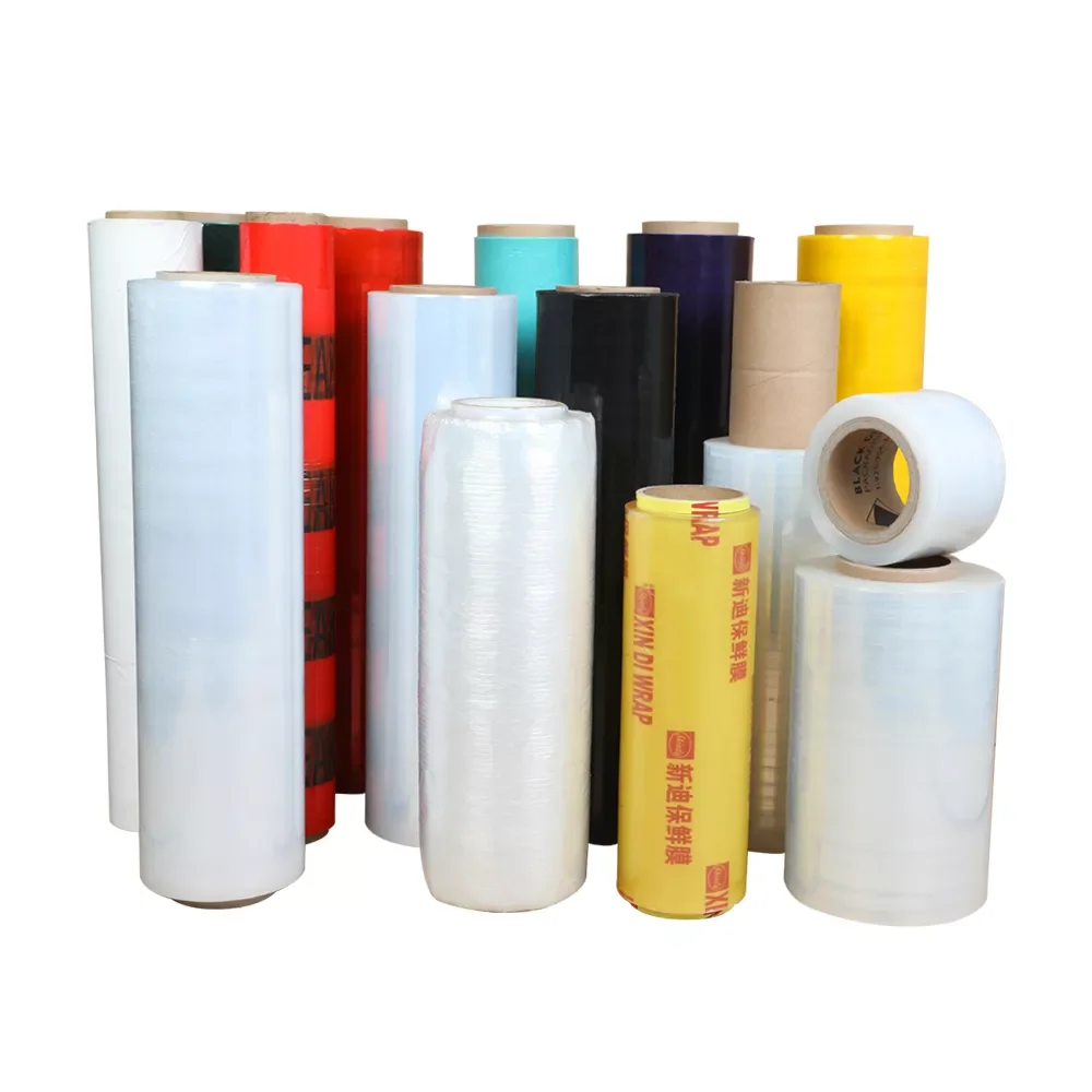 Lldpe Stretch Film Custom Mini Manual Cling Pallet Wrap Pe Stretch Film