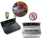 Free Operated Custom Logo No Touch Step Sliding Hand Free Foot Operated Door Pull Opener For Bathroom