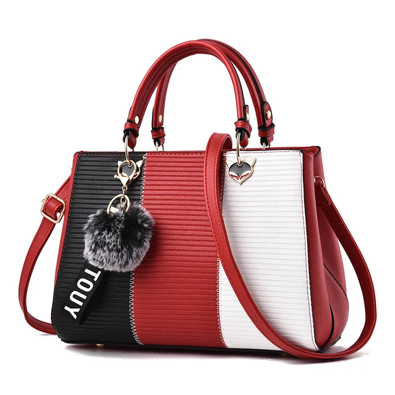 Women's Bag New Crocodile Pattern Fashion Large Capacity Shoulder Bag Snake Pattern Bag Handbag