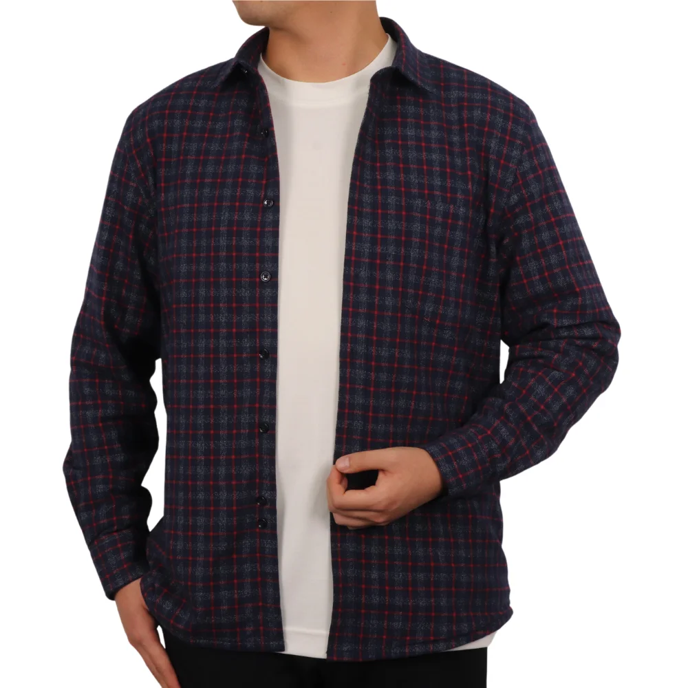 thick wool flannel shirt