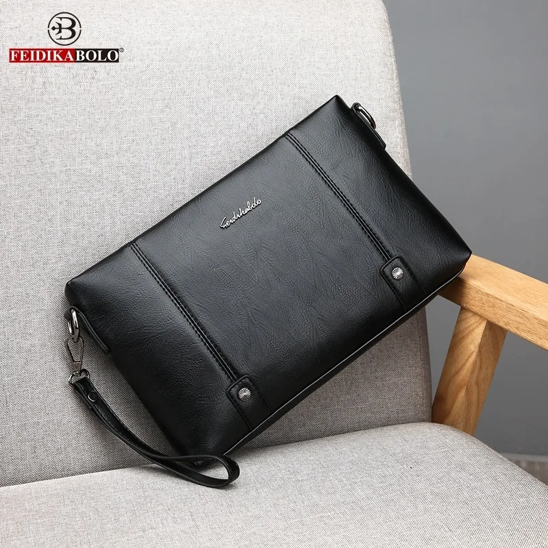 Amazon.com: Hebetag - Bolsa al hombro de piel para hombre Bolsa de teléfono cartera  de paquete de negocios), BL509 : Ropa, Zapatos y Joyería