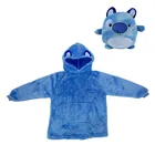 Boys Factory Price Boys And Girls Comfortable Plush Huggle Pet Animals Hoodie
