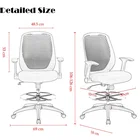 Drafting Chair Ergonomic Tall Office Drafting Chair With PP Back