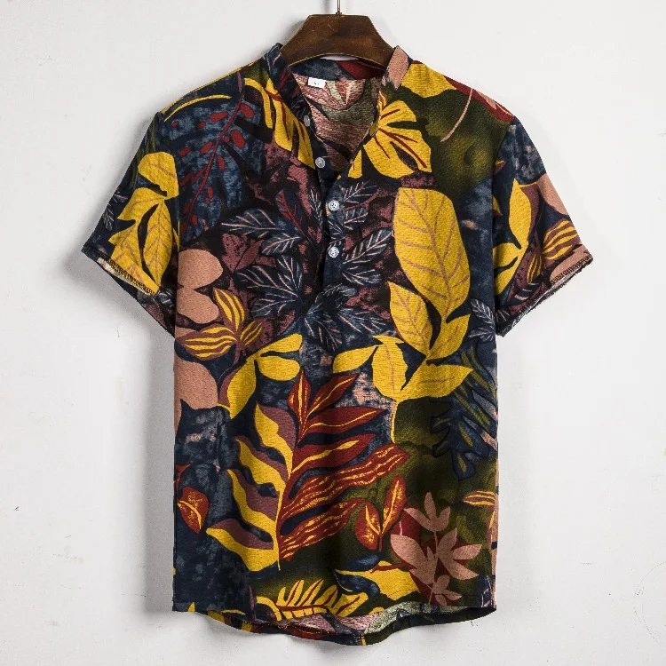 pullover hawaiian shirt