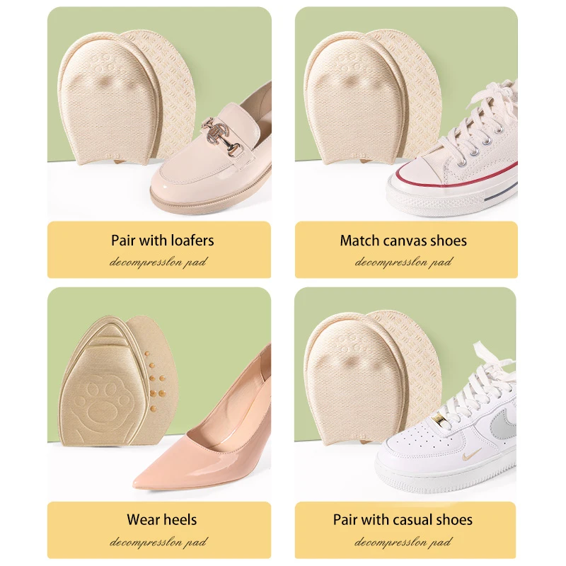 Forefoot Palm Pads Slip Resistant Insoles For Shoe Sizing Forefoot Palm Pads Slip Resistant Insoles For Shoe Sizing