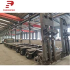 16 Wheelers 80t 100 Ton Lowbed Semi Trailer 03