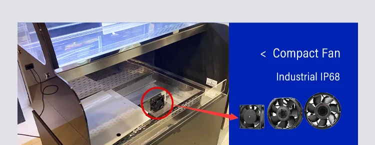 Freezer, Tangential, IP68 - detail 12