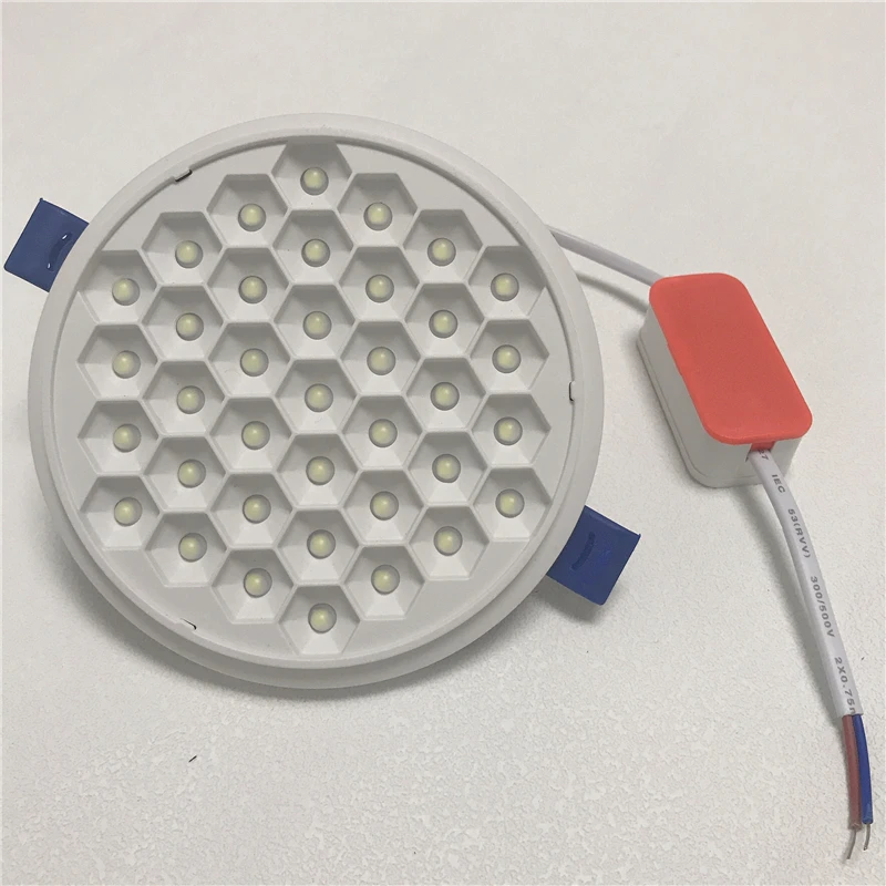 Indoor Slim Down Recessed Downlights Round LED Panel Light