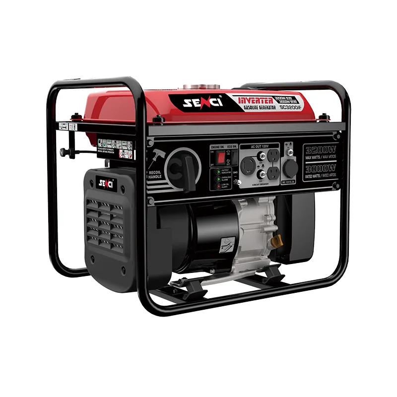 Generator inwerterowy benzynowy z otwartą ramą SC3200i-TT szczegóły