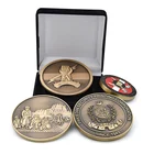 Coin Coins Value Popular Designer Souvenir Luxury Antique Bronze Brass Plated Commemorative Old Coin