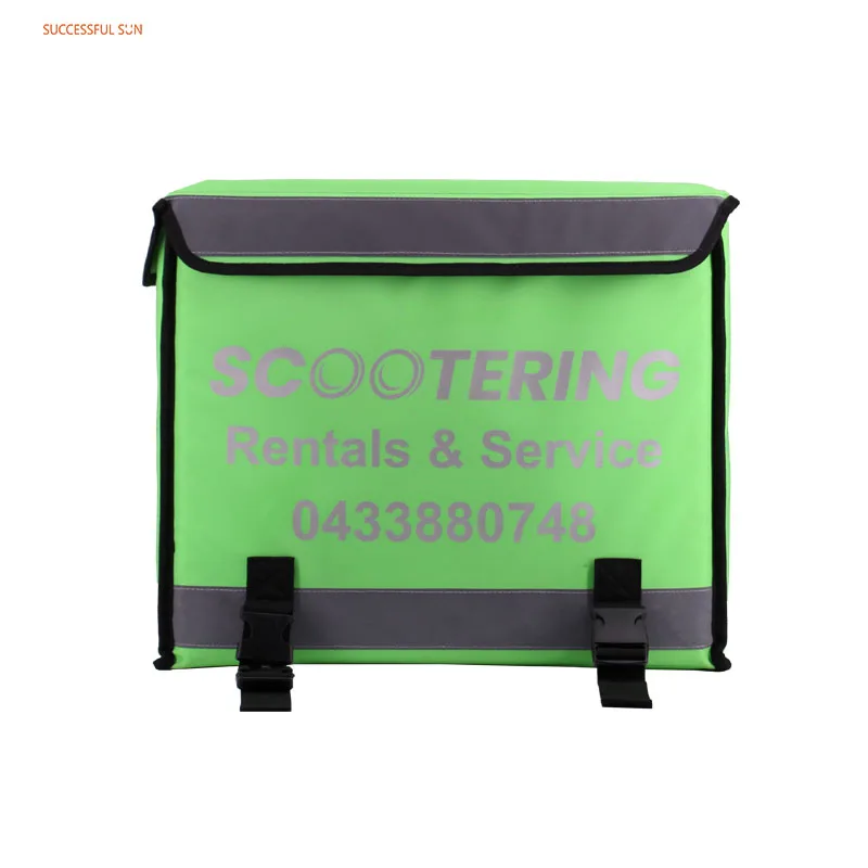 Wholesale Food Delivery Bag Cooler Insulated Commercial Thermal Food Delivery Bag Eco-friendly Customized logo and Size supplier