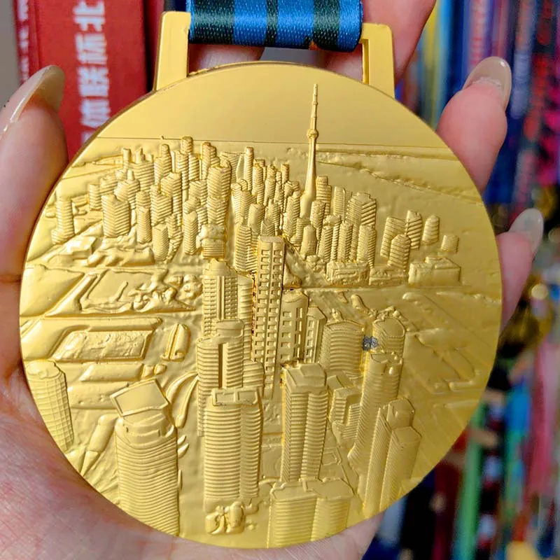 Personalized Modern Style Metal Sports Medal Souvenir for Taekwondo Marathon Soccer Karate Gymnastics supplier