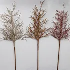 Artificial Customized Artificial Single Leaf For Christmas Decoration Easter Decoration