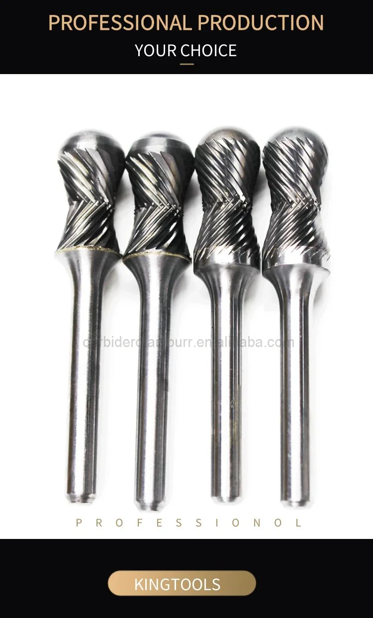 Customized Wholesale Sales Of Heterosexual Unconventional Hardware Grinding Tools Radius Burs Combi Burs Carbide Burr