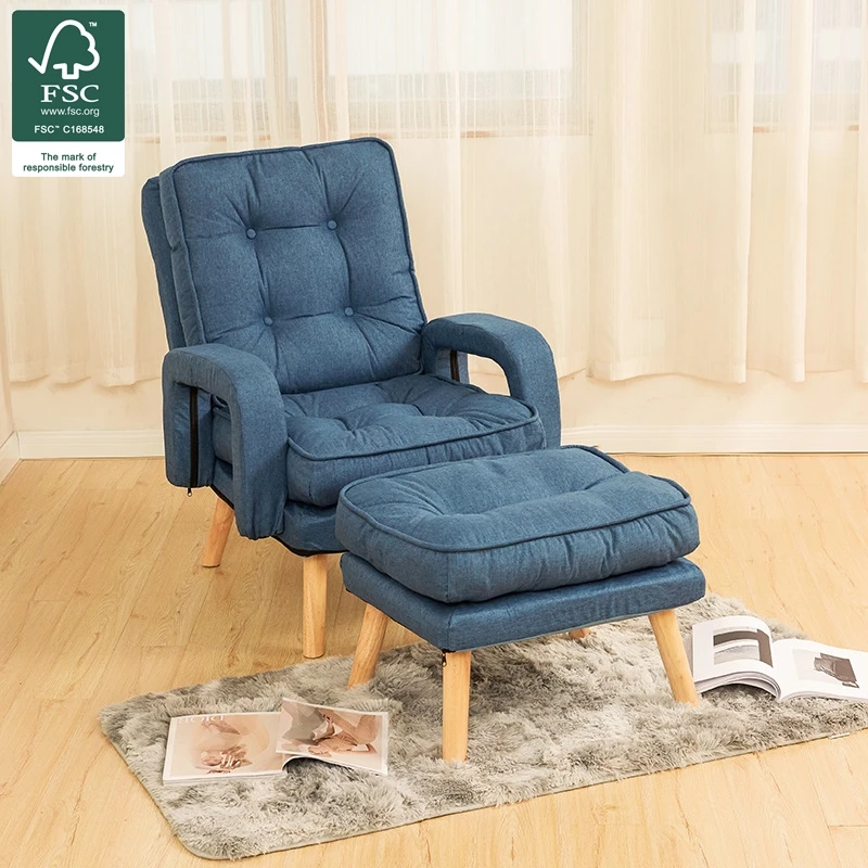 lazy sofa fabric folding chair