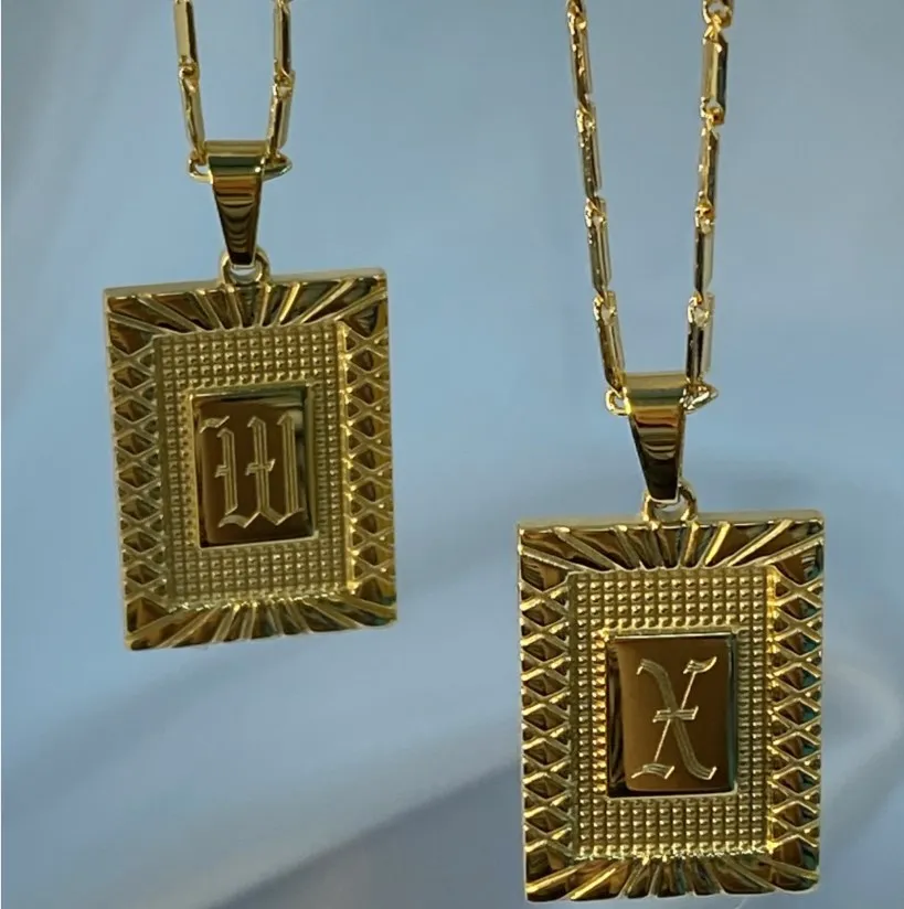 Arrival 26 Letter Necklace Non Tarnish 