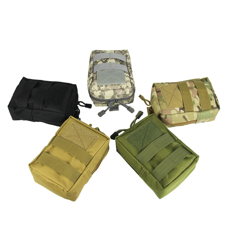 Tactical EDC Compact Molle Pouch Multi-Purpose Utility Small Waist Pack Belt Bag 