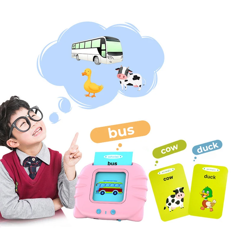 Smart And Portable Learning Flash Cards, Learning Machines Boys, Flash Card Learning For Kids