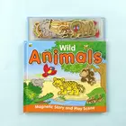 Toys Wholesale Magnetic Wild Animal Toys Kids Variety Play Scenes Magnetic Toys For Children