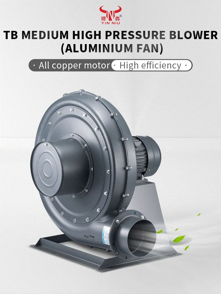 Centrifugal Blower, Aluminum, Cast - detail 6
