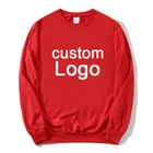 Oem Oem Hign Quantity 100% Cotton Custom Logo Design Oem Printed Sweater Shirt Printing Women Man Sweatershirt
