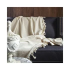 Blanket Made In Turkey High Quality Household 100% Cotton Jacquard Decon Blanket