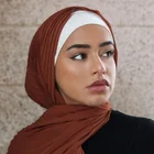 Hijab Scarf Wholesale Quality Pleated Chiffon Shawls Muslim Women Crinkle Chiffon Hijab Scarf