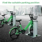 Gps Fast Delivery Black Motorcycle Bicycle Lock Sharing Business GPS Tracking