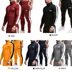 Wear Tracksuits Cotton New Stylish Custom Mens Plain Zipper Cotton Bulk Sweatsuit Tracksuit Running Wear