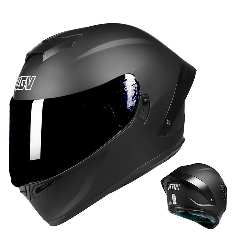 Hot Sale Full Face Motocross Helmet for Men and Women Flip Double Visor Lenses with Multiple Color Options New ABS Material