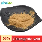 Green Wholesale High Quality 50% Chlorogenic Acid Green Coffee Bean Extract Powder