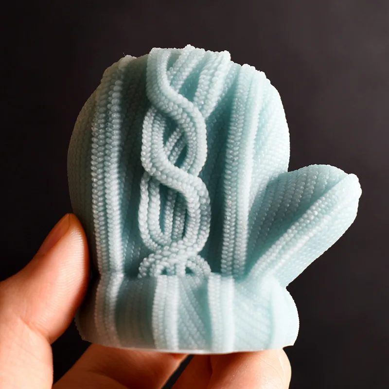 Christmas Candle Shaped Silicone Molds Non-Toxic Reusable Cake Tools with Non-Stick Surface factory