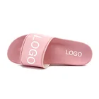 Greatshoe Factory Custom Ladies Slippers And Women's Slides Sandals Wholesale Pink Slippers For Women