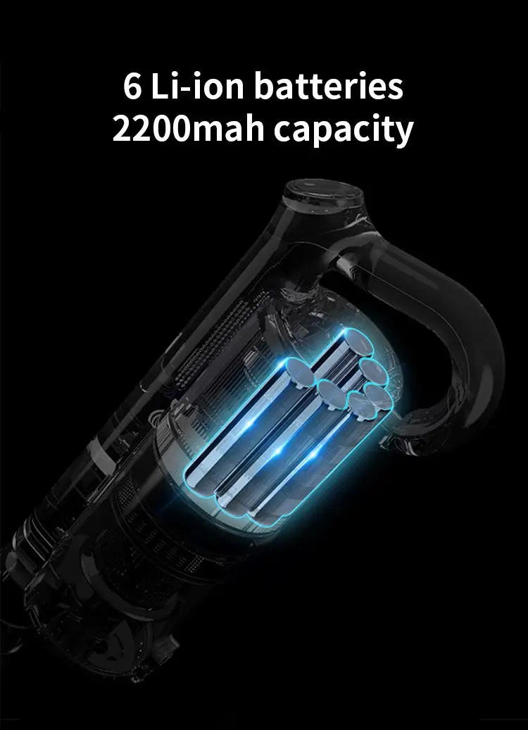 High Performance Handheld Bagless Dry Rechargeable Cordless Vacuum Cleaner with Dust Storage for Hotel & Car Use manufacture