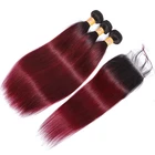 Bestselling 10A Proudness 1b/99j Raw Ombre Virgin Hair Bundles Vietnamese Virgin Hair