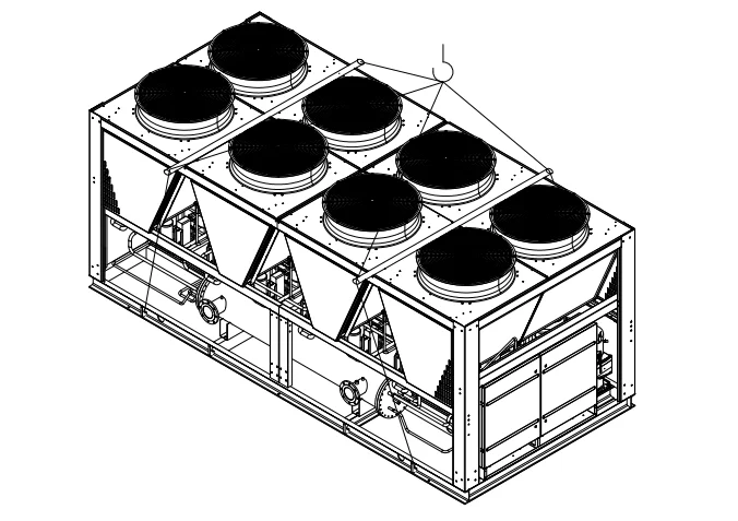 Cooled Scroll Water Chiller, 200-220, 2-Year - detail 34