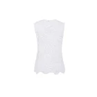 Lace Women Tops Womenlace Lace Blouse 2021 Summer Sweet Ladies Hollow Out Lace Sleeveless Blouses Casual Women Tops