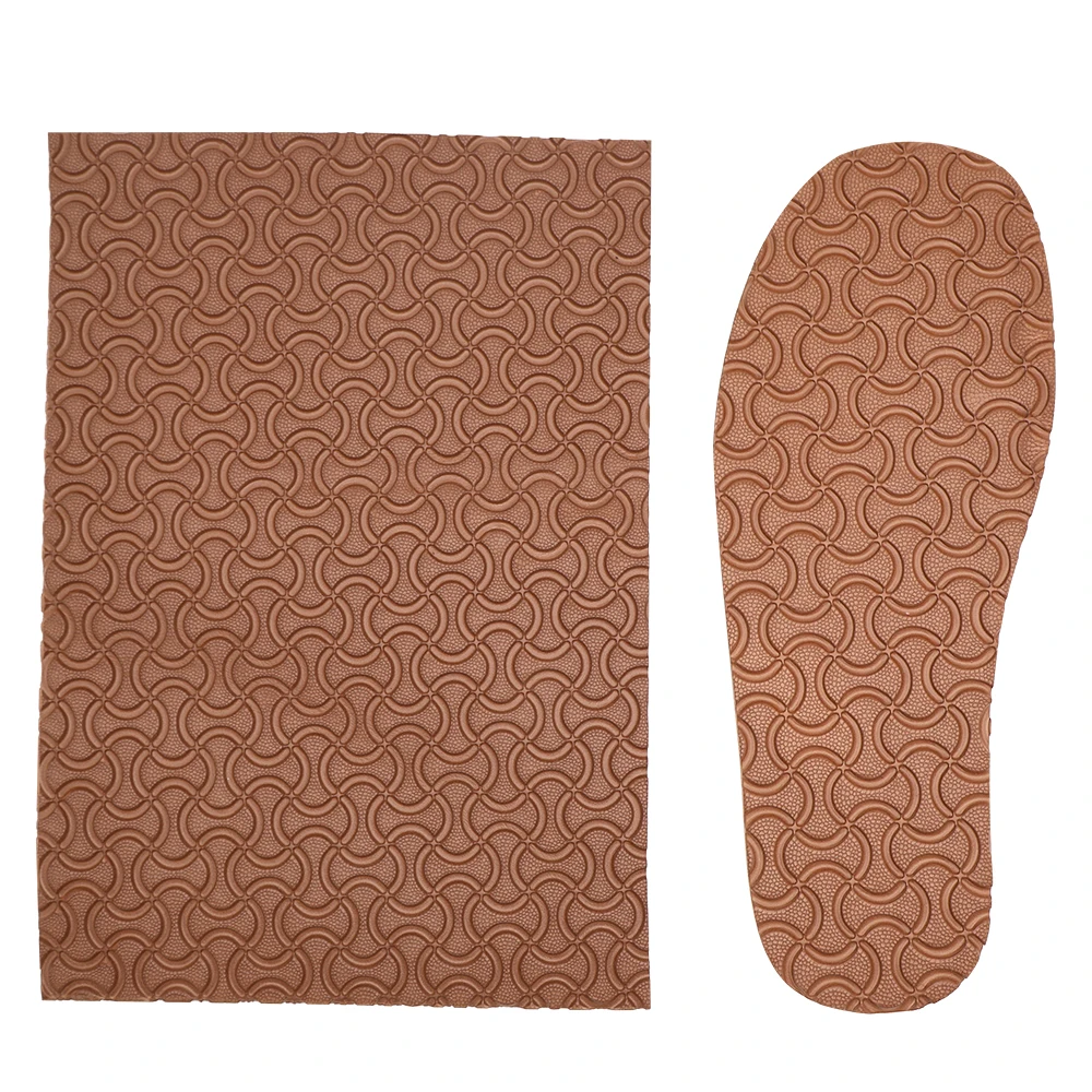 Slipper Outsole Bone Pattern Anti slip Custom logo Pattern Eva Foam Sheet supplier