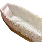 coffin fabric lining ,satin fabric ,castal lining fabric
