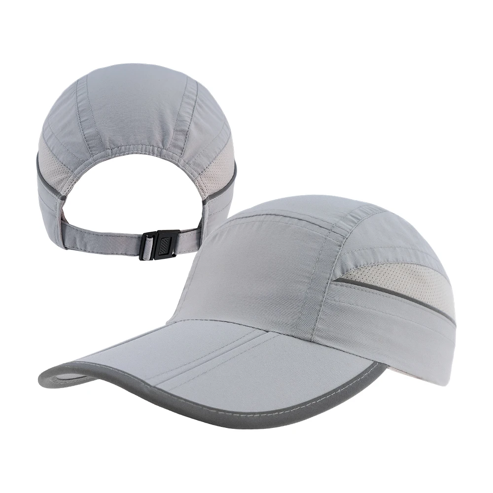 foldable running hat