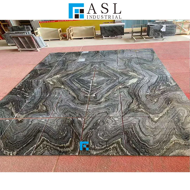 Ancient Wood Vein Black Marble Tiles and Marbles Stone floor tiles marble wall tiles