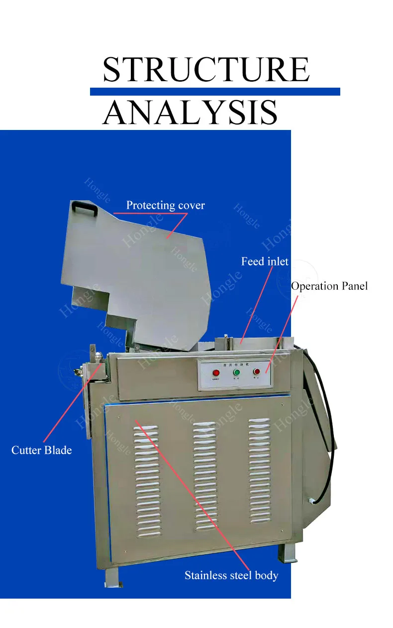 11 Frozen Butcher Meat Cutter Machine Cube Automatic Chicken Cutting Machine Goat Dicer Beef Meat Cutting Machine Price supplier