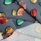 Polyester High Quality Printed 300T Polyester Pongee For Dress