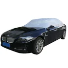 New Car Cover New Design Durable Outdoor Windproof Half Car Cover Sunshade Protector Car