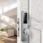 Digital Door Lock Safety Automatic Motor Smart Fingerprint Digital Door Lock With Mortise
