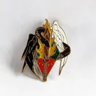 Silver Enamel Manufacturer Custom Fashion Khoan Pins Kpop Lapel Badge Gold Black Silver Metal Hard Soft Enamel BTS Pin